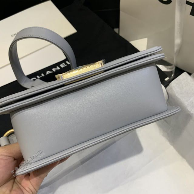 Chanel女包 67085# Chanel2020年新款羊皮包 手提金屬LoGo Chanel鏈條單肩斜挎小號包  djc3986